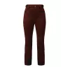 Brunotti Coldlake pantalón de esquí softshell mujer – rojo oscuro (burdeos) talla S – 8000mm impermeable, elástico 4 direcciones