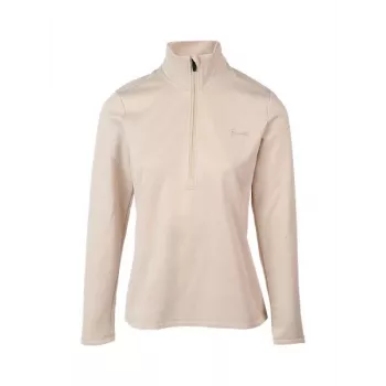 Brunotti Heronne sudadera polar de mujer XS Canvas - media cremallera cuello alto