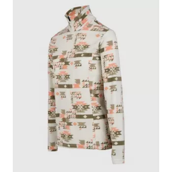 Brunotti Chaqueta Polar Misma-Print para Mujer - Talla S - Arctic Desert Flower