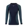 Brunotti Tanzias camiseta térmica mujer, XL, azul oscuro