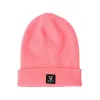 Gorro beanie Brunotti Tignes2.0 unisex - rosa coral, talla única