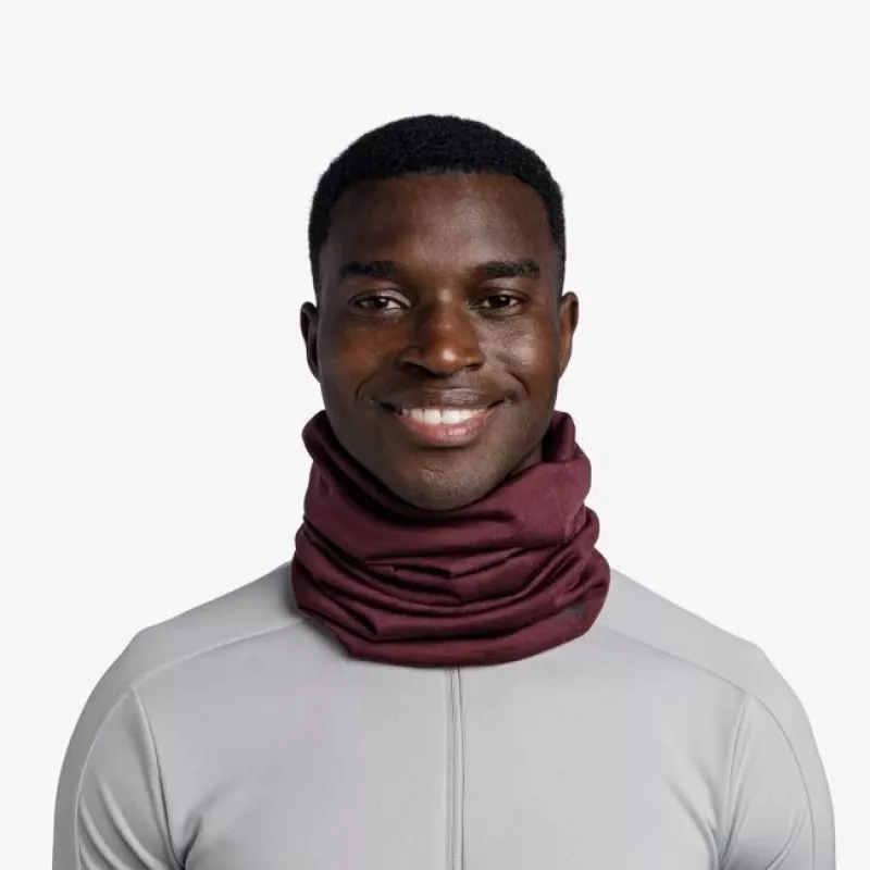 Buff Lightweight Merino Wool braga de cuello multifunción, Grenade