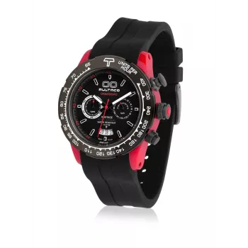 BULTACO Reloj de hombre H1PR43C-CB1 43mm cuarzo analógico piel negra