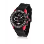 BULTACO Reloj de hombre H1PR43C-CB1 43mm cuarzo analógico piel negra