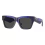 Gafas de sol de mujer Burberry BE4424 montura dark havana lentes gris oscuro 52/18/140 mm