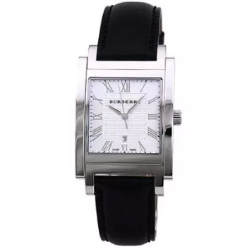 Reloj Burberry BU1554 hombre suizo de cuarzo 38mm acero inoxidable esfera negra