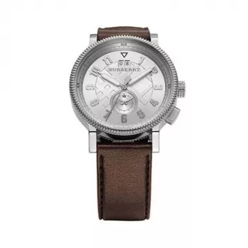 Burberry BU7681 Reloj cronógrafo de cuarzo suizo para hombre 42mm Acero inoxidable