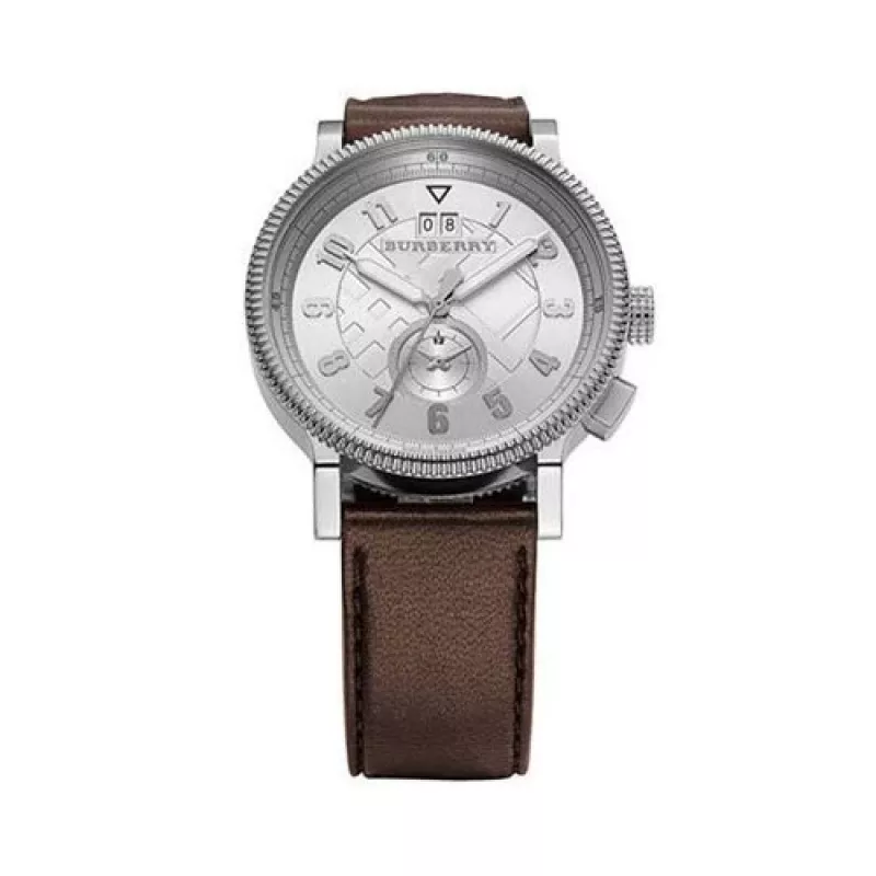 Burberry BU7681 Reloj cronógrafo de cuarzo suizo para hombre 42mm Acero inoxidable