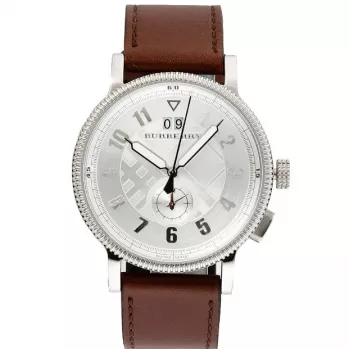 Burberry BU7681 Reloj cronógrafo de cuarzo suizo para hombre 42mm Acero inoxidable