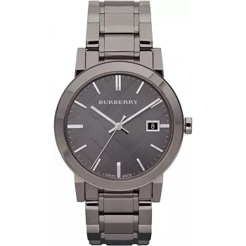 Burberry BU9007 Reloj de cuarzo suizo de mujer 38 mm acero inoxidable bicolor