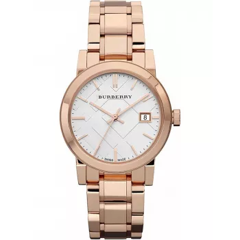 Burberry Reloj mujer BU9104 26mm cuarzo suizo acero inoxidable plata