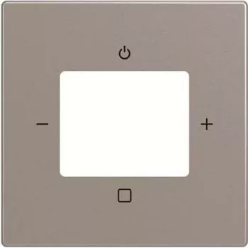 Busch-Jaeger Placa central 8252-866-101 para toma TAE, blanco estudio, brillante 2CKA008200A0263