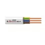 BVV-P cable plano de corriente 2x1,5 mm² 100m blanco