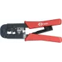 C.K Tools Alicate crimpador de trinquete para conectores modulares, 250 mm (430028)