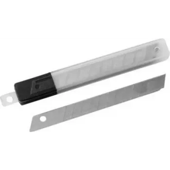 C.K Tools T0953-10 Cuchillas de repuesto para cutter, 9 mm, 12 segmentos, pack de 10