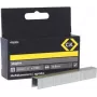 C.K Tools Grapas de acero galvanizado Tipo 140, 12 mm de patas, 10,6 mm de lomo, pack de 1000 (496004)
