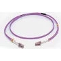 C2G 2m LC/LC OM4 LSZH cable de parcheo de fibra óptica, violeta 81750