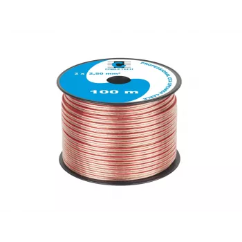 Cable de altavoz CABLETECH CCA 2.5mm 100m transparente
