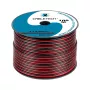 CABLETECH CCA Cable de altavoz 2,5 mm negro-rojo 2 conductores plano rollo a granel