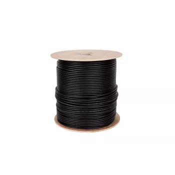 CABLETECH cable coaxial F690 BV+GEL SCHWARZ 305m