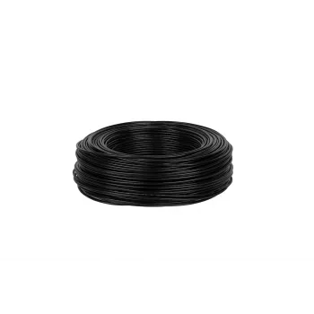 Cable coaxial CABLETECH R-TV RG-59 (200m/rollo, negro)