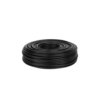 CABLETECH H1000 Cable coaxial 50 Ohm 100m Negro