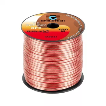 CABLETECH OFC 2 mm Cable de altavoz