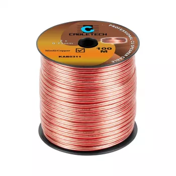 CABLETECH cable de altavoz 0,75 mm²