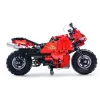 CADA Set de bloques de construcción moto con control remoto 2.4G 484 piezas