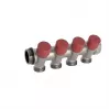 Caleffi 324 Serie Válvula mezcladora termostática de 4 vías 1 pulgadas x 1/2 pulgadas 60°C Latón DZR