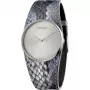CALVIN KLEIN K5V231Q4 Reloj mujer 39mm cuarzo acero inoxidable oro rosa PVD piel negra