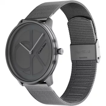 Reloj de hombre CALVIN KLEIN MAN 25200030 40mm cuarzo analógico plata malla de acero inoxidable