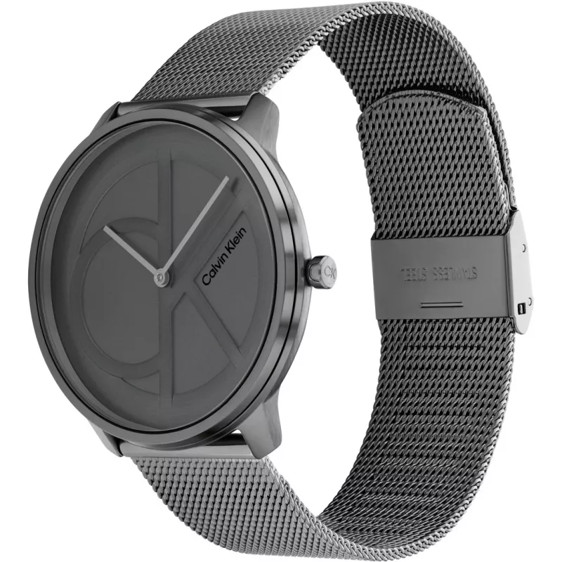 Reloj de hombre CALVIN KLEIN MAN 25200030 40mm cuarzo analógico plata malla de acero inoxidable