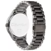 Calvin Klein Man 25200164 40mm Reloj de cuarzo acero inoxidable milanesa esfera negra