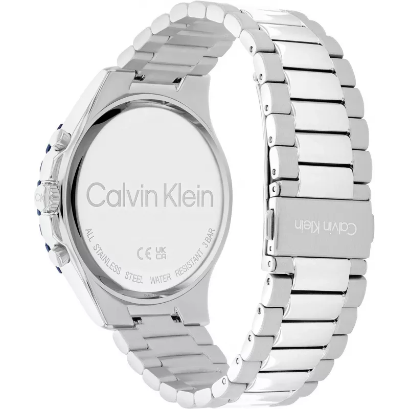 Calvin Klein reloj hombre Minimal Extension 25200115 44mm acero inoxidable malla
