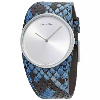 Calvin Klein Reloj de mujer K5V231V6 39mm Acero inoxidable plateado