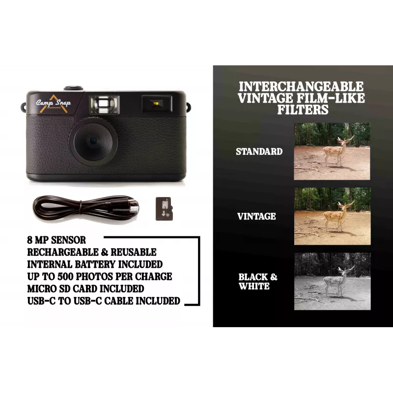 Camp Snap CS-V105-BK-WW negro