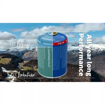 Campingaz CV 470 cartucho de gas con válvula All Season 450g