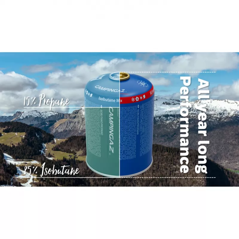 Campingaz CV 470 cartucho de gas con válvula All Season 450g