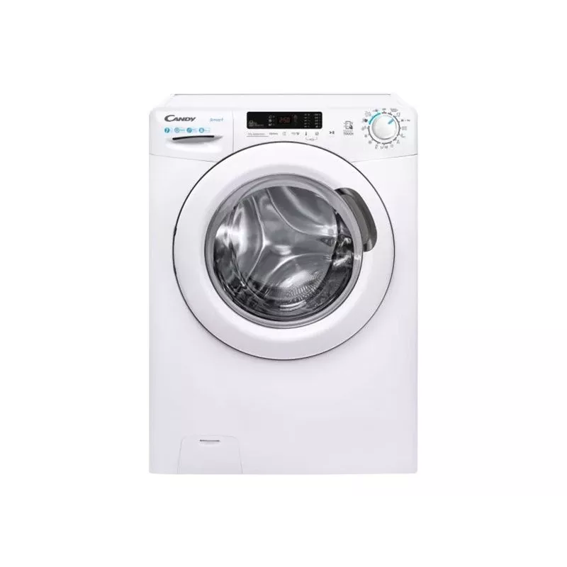 Lavadora de carga frontal Candy CS4 1072DE/1-S - 7 kg, 1000 rpm, clase energética D, Blanco