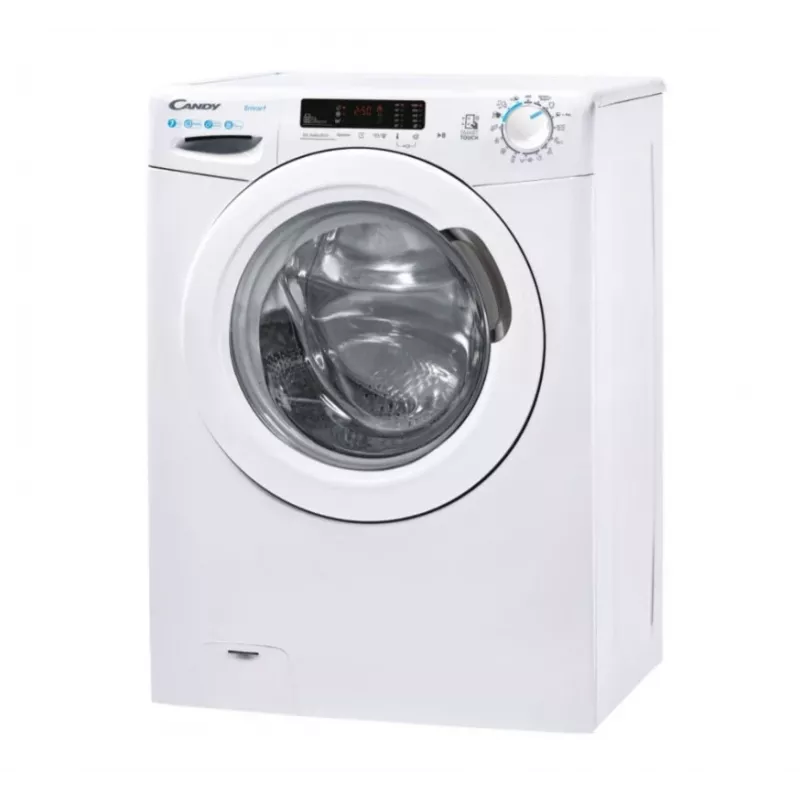 Lavadora de carga frontal Candy CS4 1072DE/1-S - 7 kg, 1000 rpm, clase energética D, Blanco