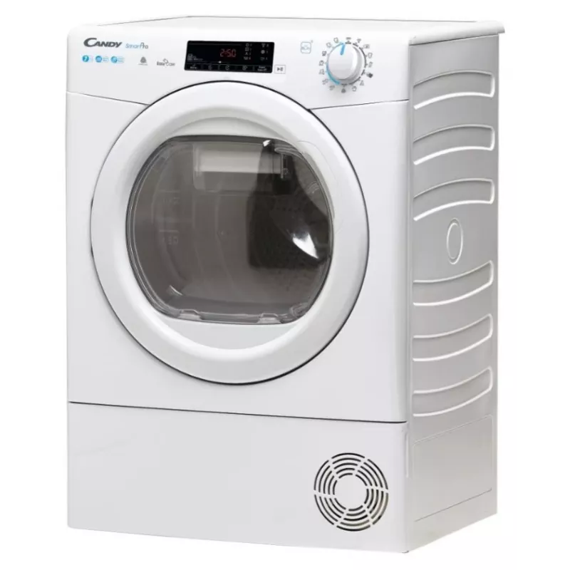 Candy CSOE H7A2TE-S Secadora de condensación con bomba de calor independiente, 7 kg, A++, Wi-Fi, blanca
