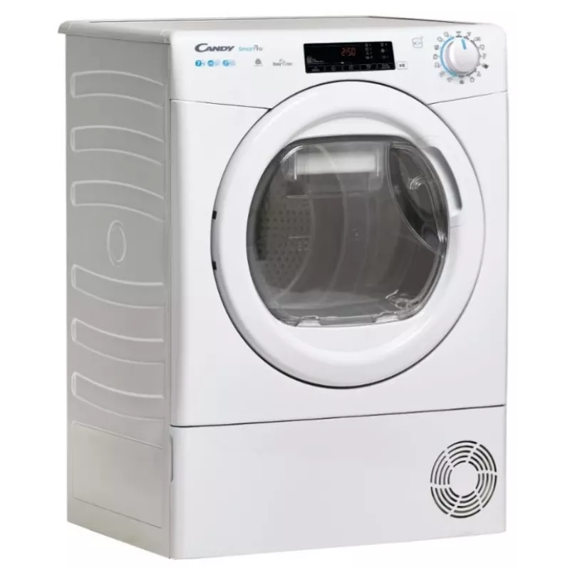 Candy CSOE H7A2TE-S Secadora de condensación con bomba de calor independiente, 7 kg, A++, Wi-Fi, blanca