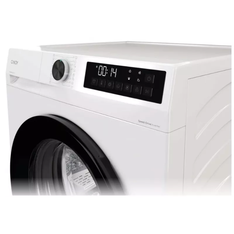 Candy GD 39B8-S lavadora de carga frontal, 9 kg, 1400 rpm, clase energética A, blanco