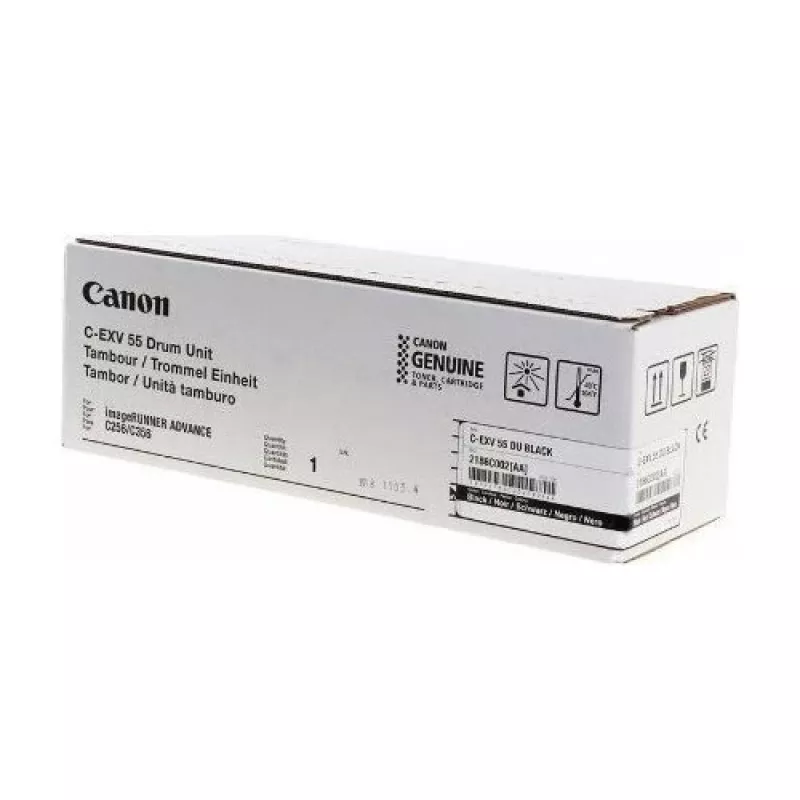 Canon C-EXV 55 unidad de tambor original negra (2186C002) para imageRUNNER ADVANCE C255i/C355i/C355P/C356i/C356P/C475i/C475iF