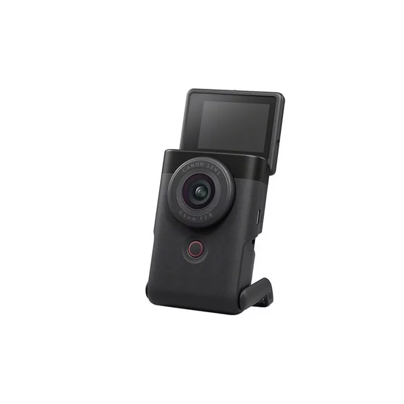 Canon PowerShot V10 Negro Kit Vlogging Cámara 4K UHD CMOS de 1 pulgada con mini trípode de mano