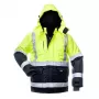 Canvas Chaqueta de trabajo de alta visibilidad WJ-8946 Amarillo/Azul marino M