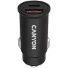 Ratón óptico inalámbrico Canyon C-20B03, negro, 800/1200/1600 DPI, receptor nano USB