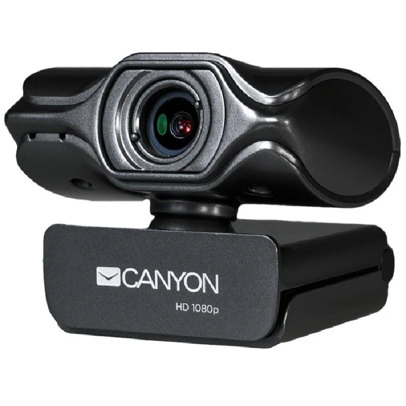Canyon C6 webcam 2K Ultra Full HD 3.2MP con USB 2.0, negra