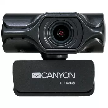 Canyon C6 webcam 2K Ultra Full HD 3.2MP con USB 2.0, negra